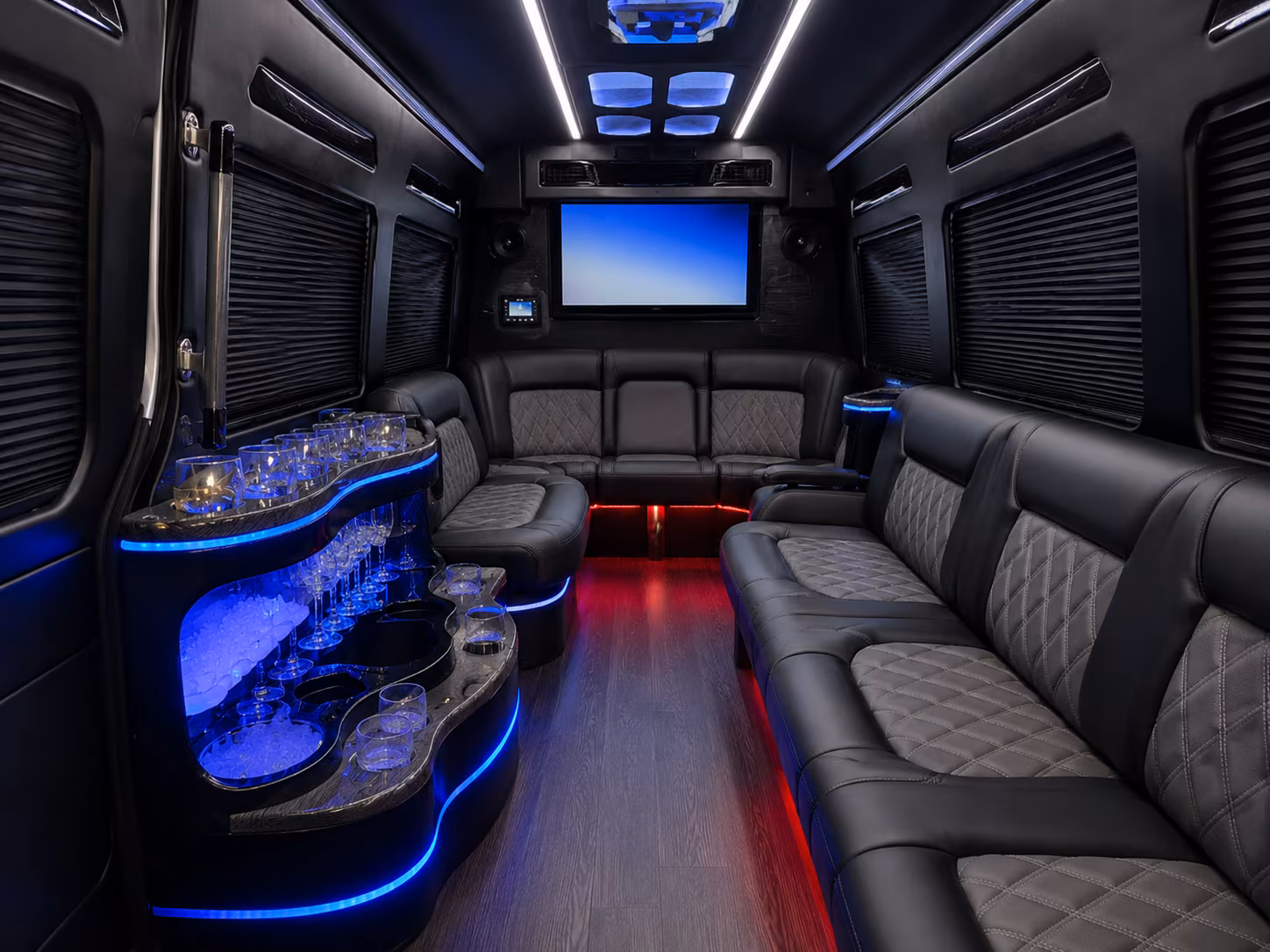 bus rental options for kenner trips