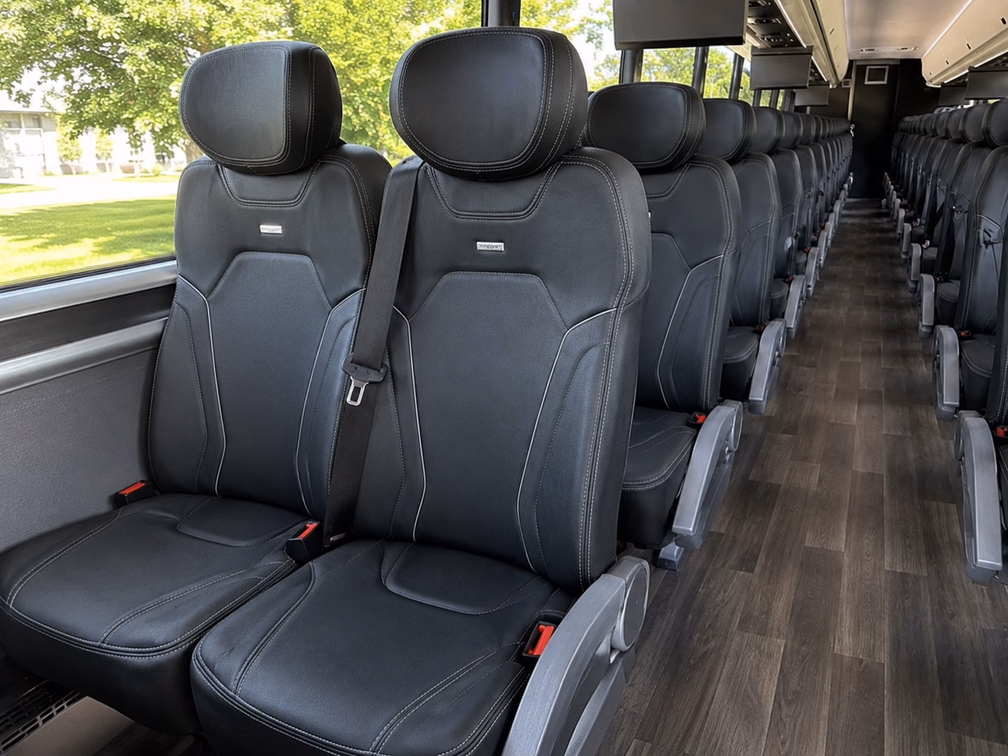 kenner charter bus interior